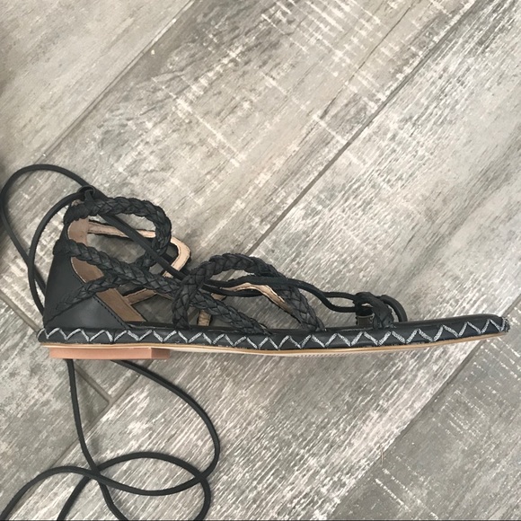 BCBGMaxAzria Leather Sandals - NWOT never worn - Picture 2 of 5